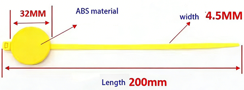 Split Nylon Reusable RFID Cable Tie - detail